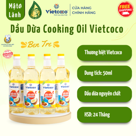 Dầu Dừa Cooking Oil Vietcoco