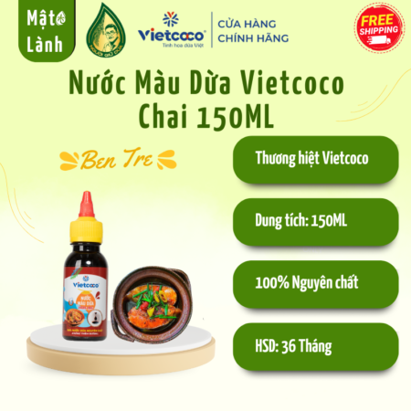 Nước Màu Dừa Vietcoco Chai 150ML