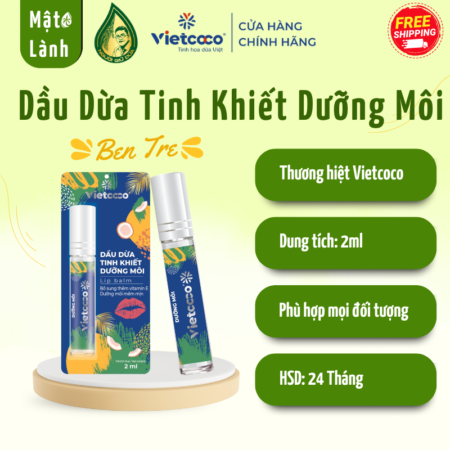 Dầu Dừa Tinh Khiết Dưỡng Môi