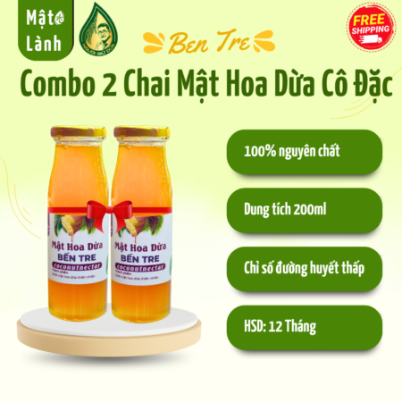 Combo 2 Chai Mật Hoa Dừa Cô Đặc